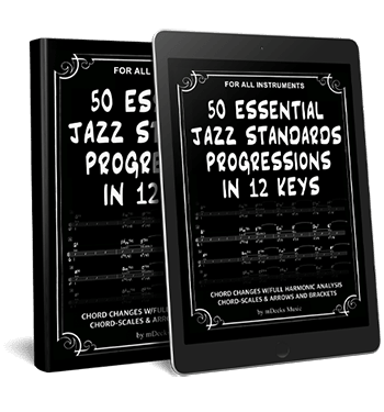 50 Essential Jazz Standards Progressions in 12 Keys