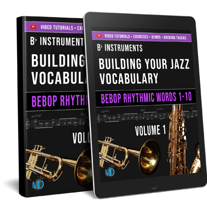 Bb Bebop Rhythmic Words 1-10 Vol.1 – mDecks Music