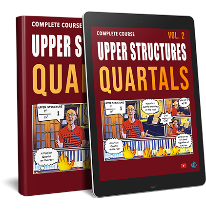 Upper Structures for Piano Voicings and Improvisation Vol.2 Quartals – mDecks Music