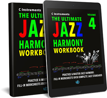 The Ultimate Jazz Harmony Workook C4 – mDecks Music