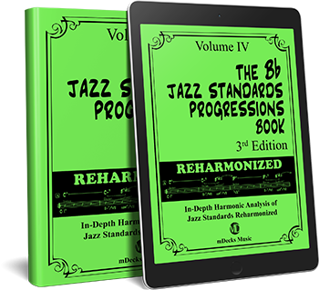 The Jazz Standards Progressions Book Reharmonized BB4 – mDecks Music