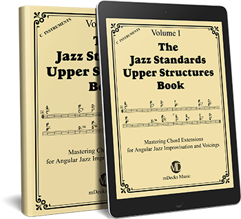 The Jazz Standards Upper Structures Lines Book C1 – mDecks Music