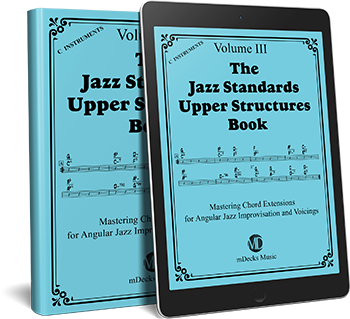 The Jazz Standards Upper Structures Lines Book C3 – mDecks Music