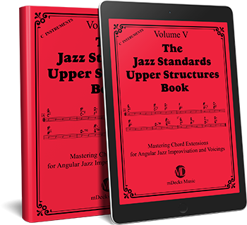 The Jazz Standards Upper Structures Lines Book C5 – mDecks Music