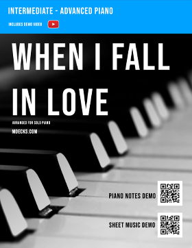 When I Fall In Love Sheet Music – mDecks Music
