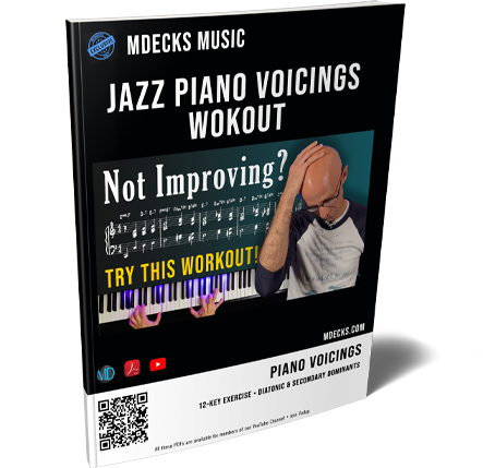 Jazz Piano Voicings Workout