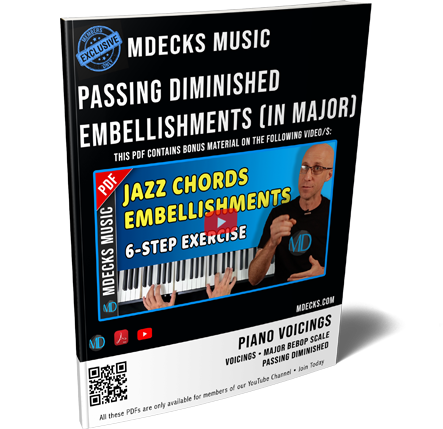 Passing Diminished Embellishments (in Major)